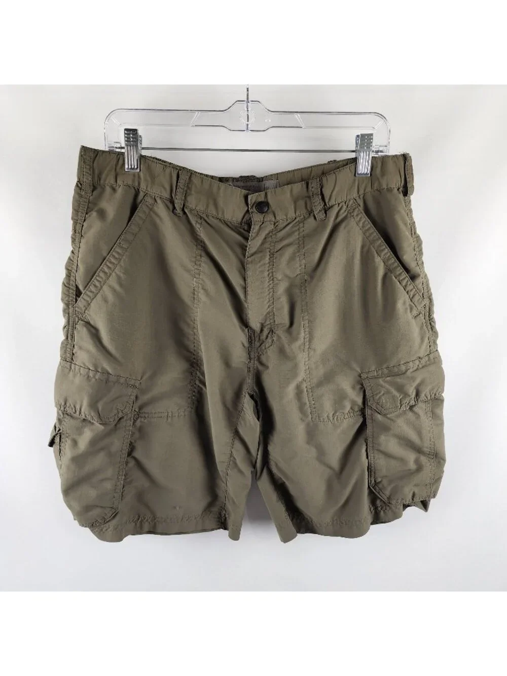 Rei Shorts Mens Medium Green Co-op Sahara Cargo Shorts 827212